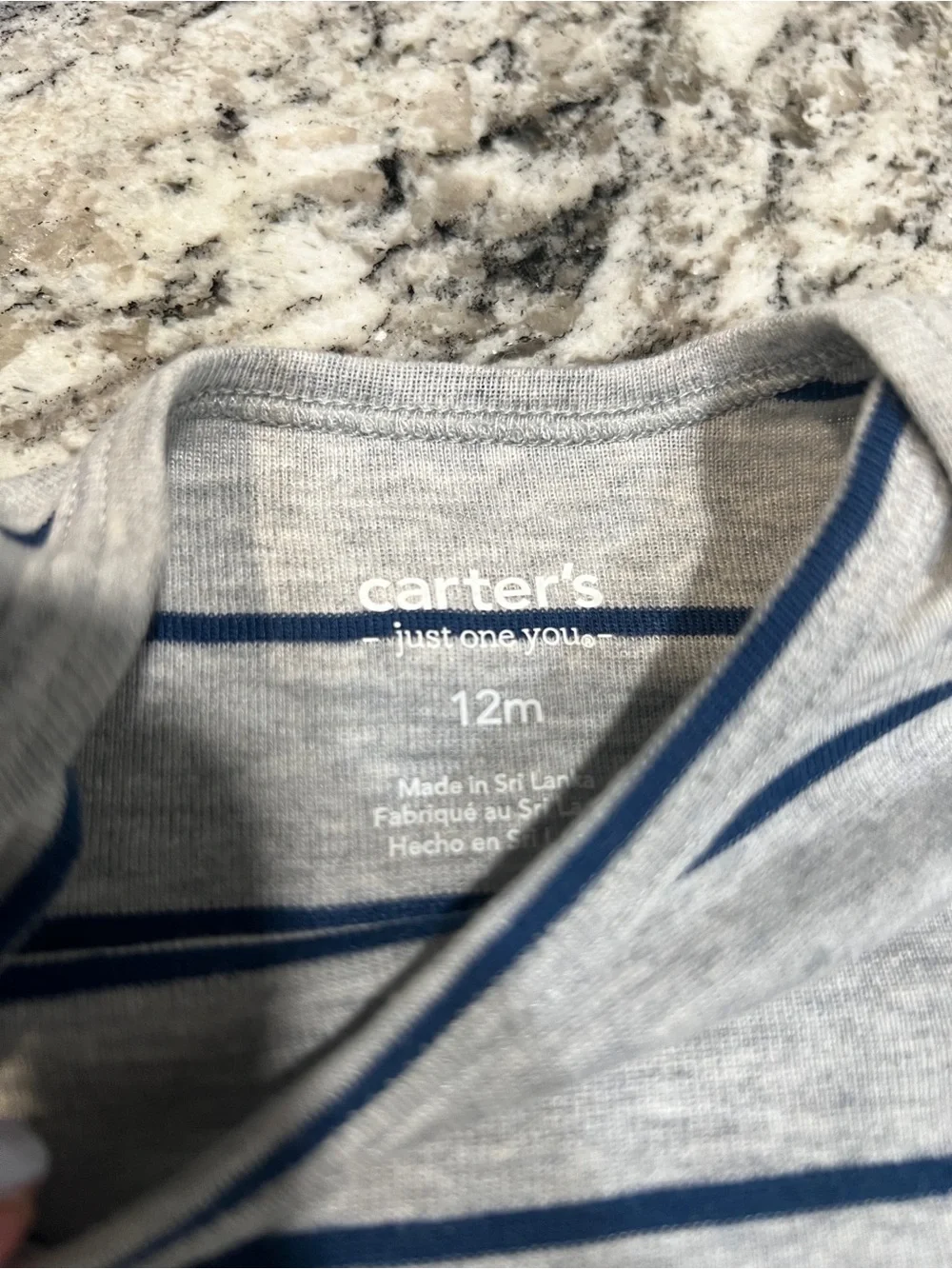 Carter’s Just One You Striped Bodysuit & Leggings Set | 12M NWT